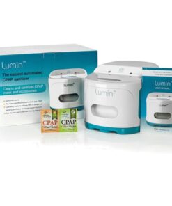Lumin CPAP Mask Cleaner by 3B Medical package contents