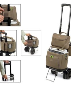 simply go portable oxygen concentrator cart