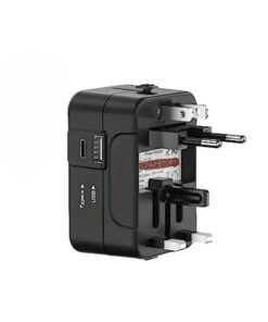 Universal-Travel-Adapter-Wall-Charger-with USB-Port-for-cpap-bipap-machines-cpap-store-london-1